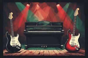 Image of Musical Instrument – Artistic Drawing – Item: 40735