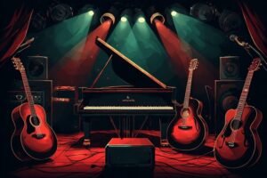 Image of Musical Instrument – Artistic Drawing – Item: 48069