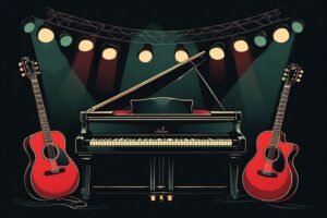 Image of Musical Instrument – Artistic Drawing – Item: 40727