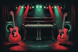 Image of Musical Instrument – Artistic Drawing – Item: 48075