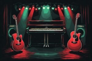 Image of Musical Instrument – Artistic Drawing – Item: 40726