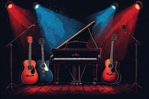 Image of Musical Instrument – Artistic Drawing – Item: