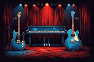 Image of Musical Instrument – Artistic Drawing – Item: 40720