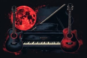 Image of Musical Instrument – Artistic Drawing – Item: 40714
