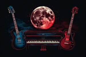Image of Musical Instrument – Artistic Drawing – Item: 40706