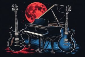 Image of Musical Instrument – Artistic Drawing – Item: 40701