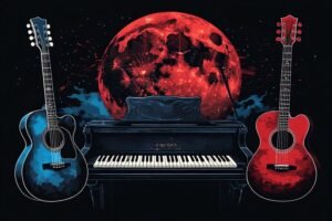 Image of Musical Instrument – Artistic Drawing – Item: 40700