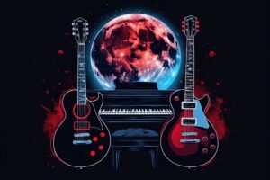 Image of Musical Instrument – Artistic Drawing – Item: 40691