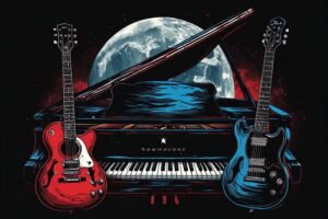 Image of Musical Instrument – Artistic Drawing – Item: 40690