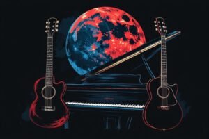 Image of Musical Instrument – Artistic Drawing – Item: 40687
