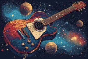 Image of Musical Instrument – Artistic Drawing – Item: 46251