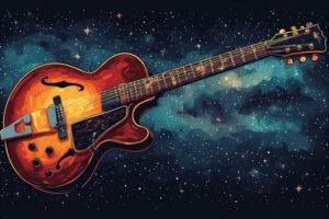 Image of Musical Instrument – Artistic Drawing – Item: 46244