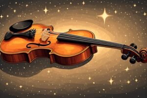 Image of Musical Instrument – Artistic Drawing – Item: 46237