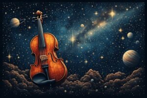 Image of Musical Instrument – Artistic Drawing – Item: 46235