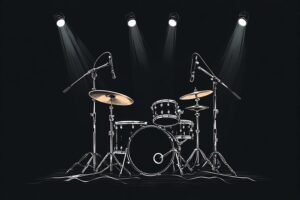 Image of Musical Instrument – Artistic Drawing – Item: 46274