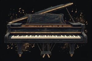 Image of Musical Instrument – Artistic Drawing – Item: 46342