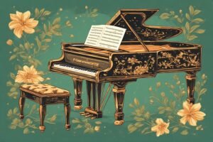 Image of Musical Instrument – Artistic Drawing – Item: 46334