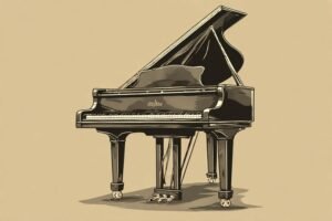 Image of Musical Instrument – Artistic Drawing – Item: 49604