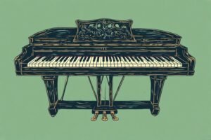 Image of Musical Instrument – Artistic Drawing – Item: 46328