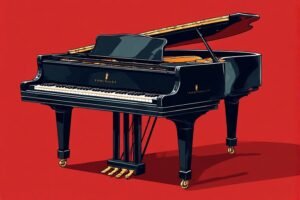 Image of Musical Instrument – Artistic Drawing – Item: 46323