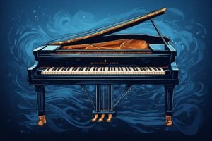 Image of Musical Instrument – Artistic Drawing – Item: 46316
