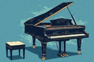 Image of Musical Instrument – Artistic Drawing – Item: 46312