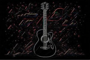 Image of Musical Instrument – Artistic Drawing – Item: