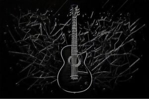 Image of Musical Instrument – Artistic Drawing – Item: 48870