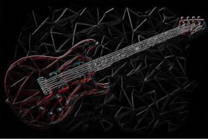 Image of Musical Instrument – Artistic Drawing – Item: 48879