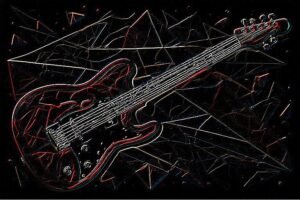 Image of Musical Instrument – Artistic Drawing – Item: 48884