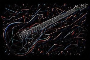 Image of Musical Instrument – Artistic Drawing – Item: 48902