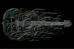Image of Musical Instrument – Artistic Drawing – Item: 48912