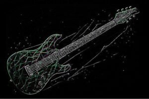 Image of Musical Instrument – Artistic Drawing – Item: 48913