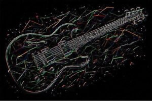 Image of Musical Instrument – Artistic Drawing – Item: 48922