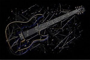 Image of Musical Instrument – Artistic Drawing – Item: 48927