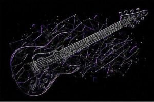 Image of Musical Instrument – Artistic Drawing – Item: 48953