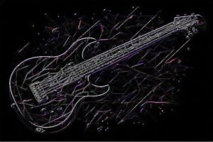 Image of Musical Instrument – Artistic Drawing – Item: 48957