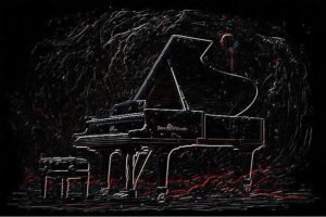 Image of Musical Instrument – Artistic Drawing – Item: 48726