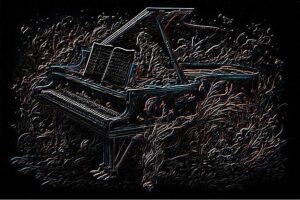 Image of Musical Instrument – Artistic Drawing – Item: 48708