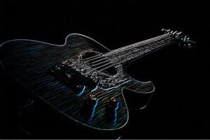 Image of Musical Instrument – Artistic Drawing – Item: 48750