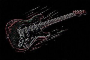 Image of Musical Instrument – Artistic Drawing – Item: 48767