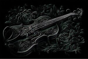 Image of Musical Instrument – Artistic Drawing – Item: 48771