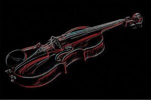 Image of Musical Instrument – Artistic Drawing – Item: 48779