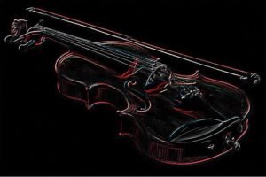 Image of Musical Instrument – Artistic Drawing – Item: 48781