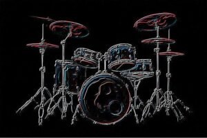Image of Musical Instrument – Artistic Drawing – Item: 48792