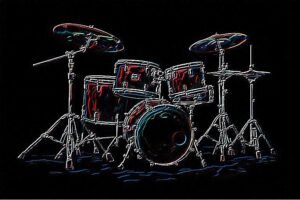 Image of Musical Instrument – Artistic Drawing – Item: 48793