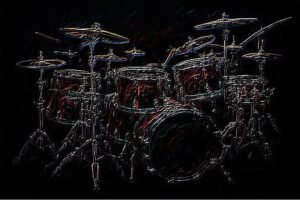 Image of Musical Instrument – Artistic Drawing – Item: 48714