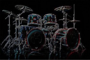 Image of Musical Instrument – Artistic Drawing – Item: 48798