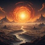 Image of Supernatural Landscape – Artistic Drawing – Item: