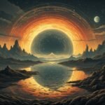 Image of Supernatural Landscape – Artistic Drawing – Item: 47747